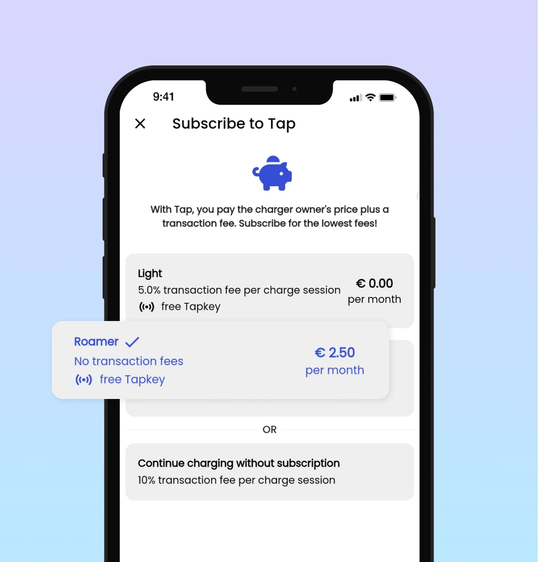 Tap app subscriptions NL